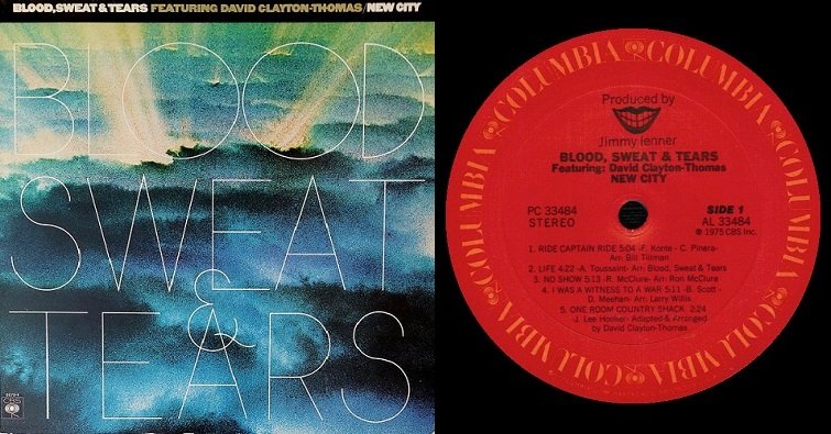One Room Country Shack Blood, Sweat & Tears David Clayton-Thomas